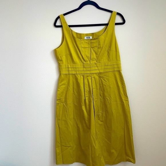 Moschino Cheap & chic acid green cocktail dress 12 - Picture 1 of 7